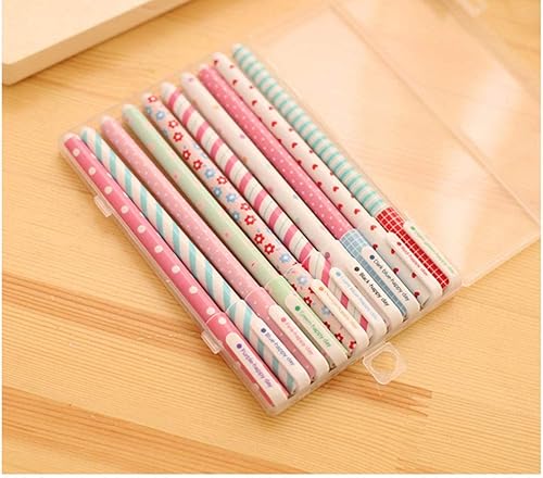 Miniatura 6 de Lindos bolígrafos de tinta de gel de colores para mujer, 10 unidades (164 pulgadas)