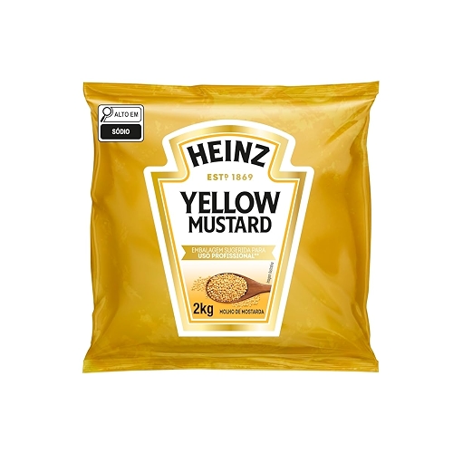 Heinz Mostarda Sachê Tradicional, 2KG