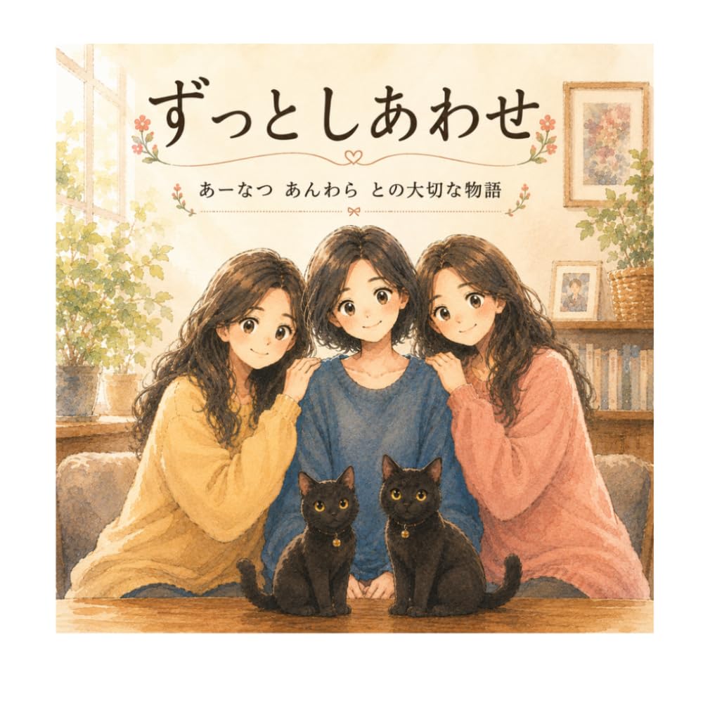 ずっとしあわせ: あーなつあんわらとの大切な物語