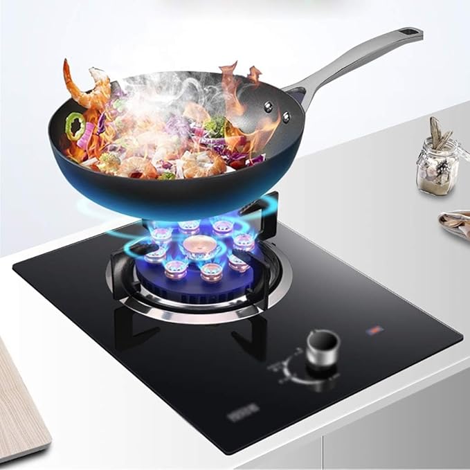 Estufa de Gas Empotrable 1 Puesto Negro Clase A miniatura 2