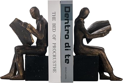 Lukitas Sujetalibros decorativos para libros de lectura, resistente antideslizante, accesorios de decoración del hogar vintage para estudio,