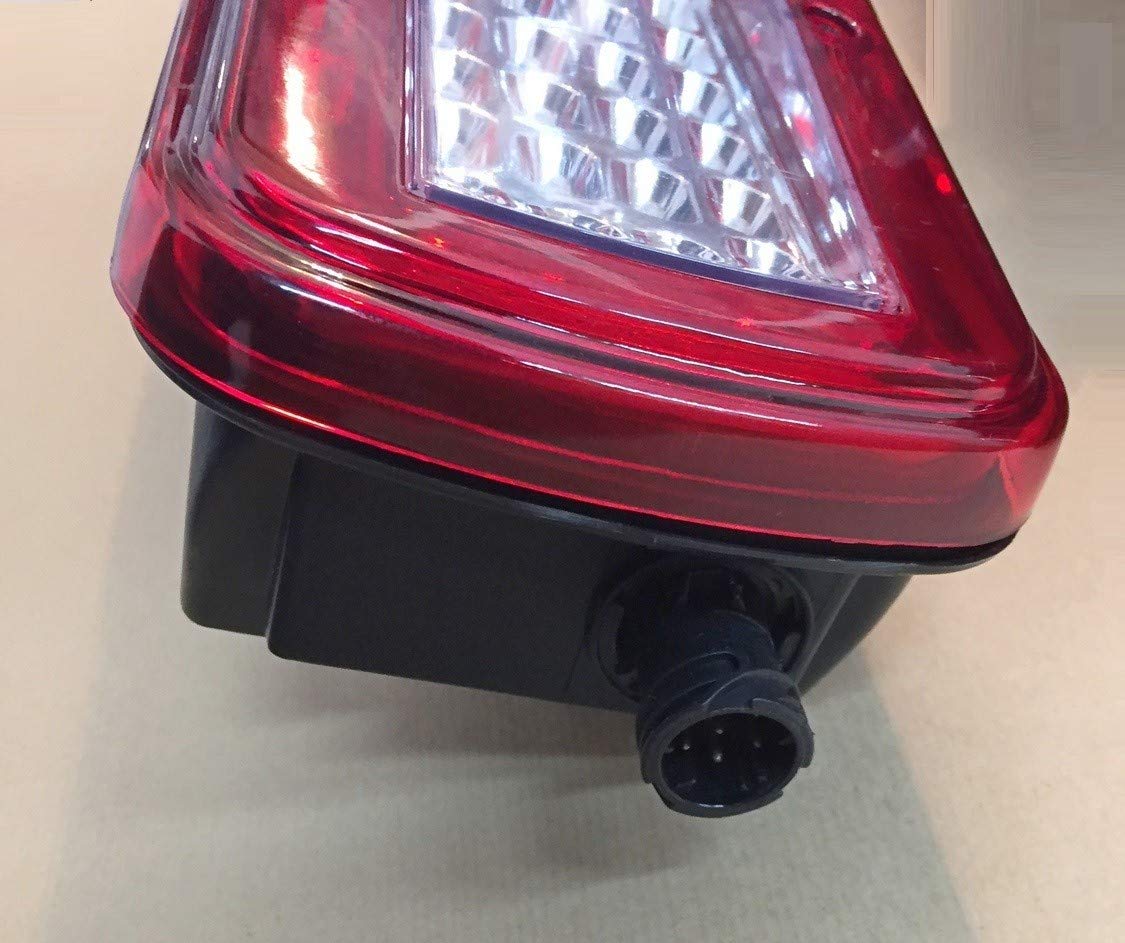 2 luci posteriori a LED da 24 V per luci posteriori retromarcia camion FH 4 + targa