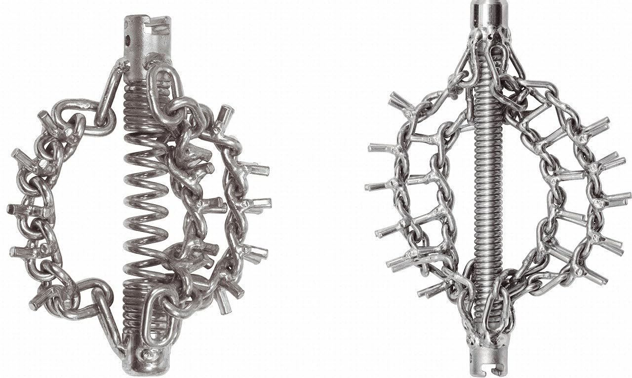 KS Tools 900.2188 30mm 4 Chain Spinning Head, Silber