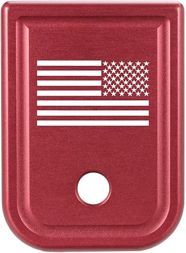 Vista 69 de NDZ Performance Placa base de cargador para Glock 17 19 19X 22 23 24 26 27 31 32 33 34 35 37 38 39 45 Gen 1-4 0.354 in .40 S&W de aluminio anodizado