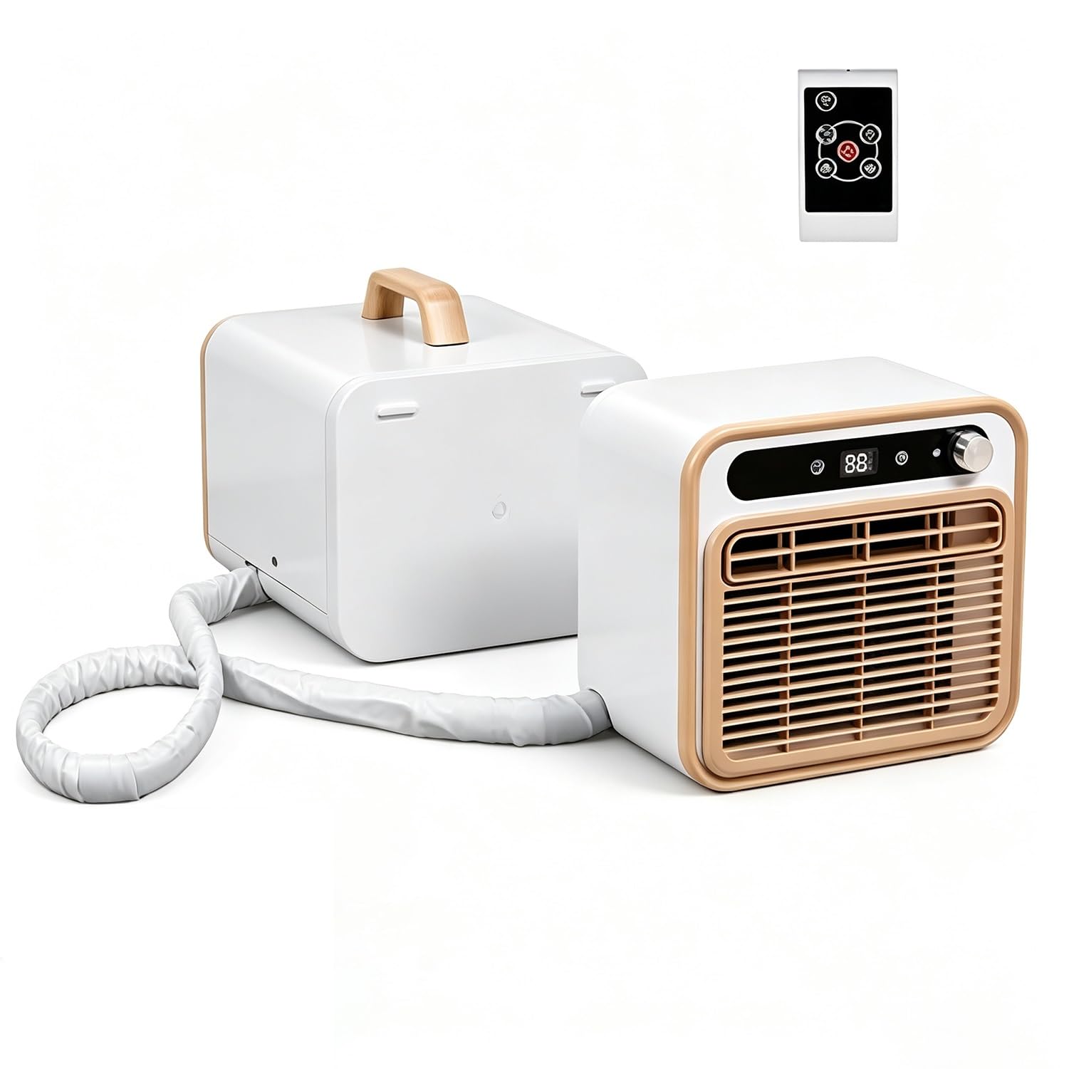 Jintvo One Color Camper Van Air Conditioner, Tent Air Conditioner
