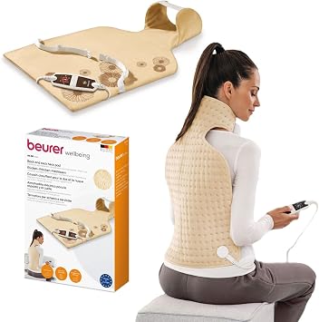 Beurer Washable Cosy Back and Neck Heating Pad HK58