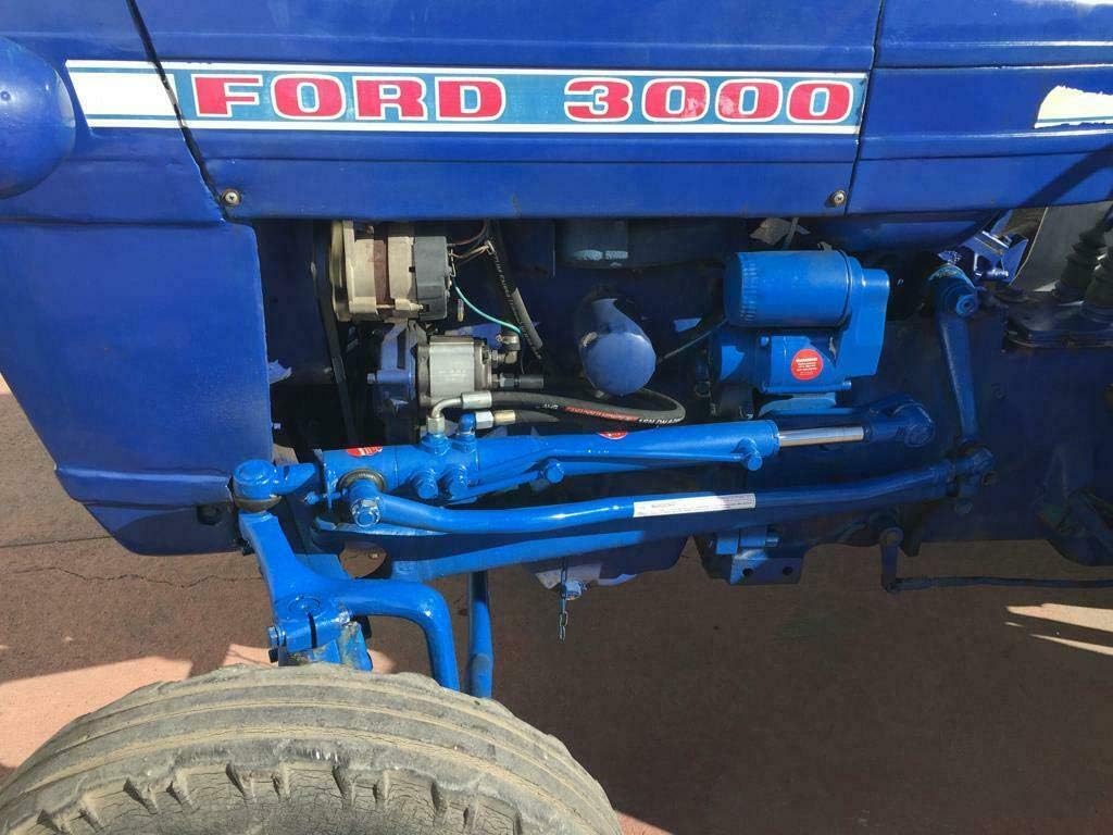 Spare Parts Holland - Power Steering Conversion Kit - Tractor Steering Kit for Ford 2000 3000 3600 3610 4100 - Complete Hydraulic Power Steering System - Steering System with Oil Tank