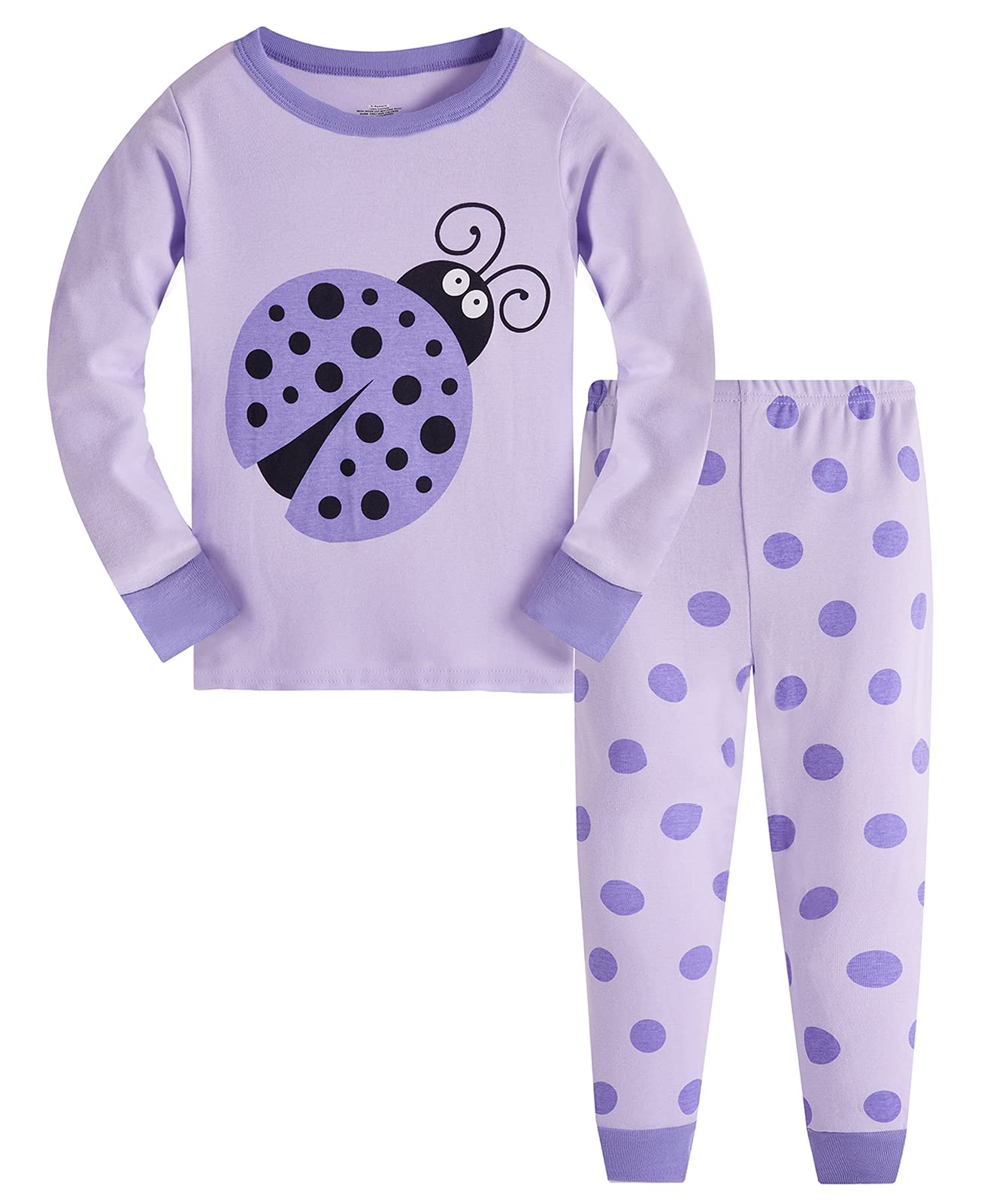 TEDD Girls Christmas Pyjamas Set Toddler Clothes Sleepwear Animal Printed Nightwear Winter Long Sleeve Pjs 2 Piece Outfit Xmas Gift for Kids — view 16