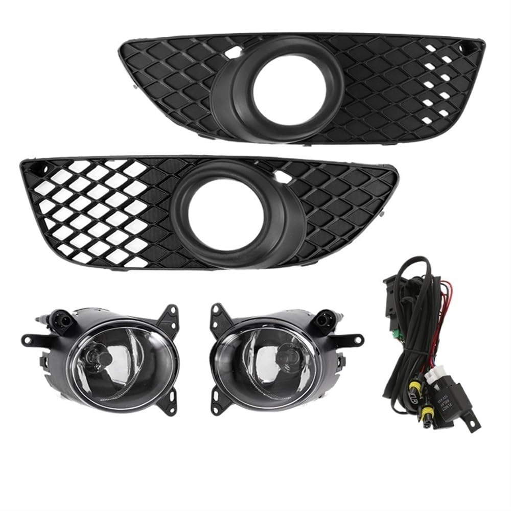 Rejillas de luces antiniebla delanteras para reparar parachoques de Lancer EX 2007-2009 8