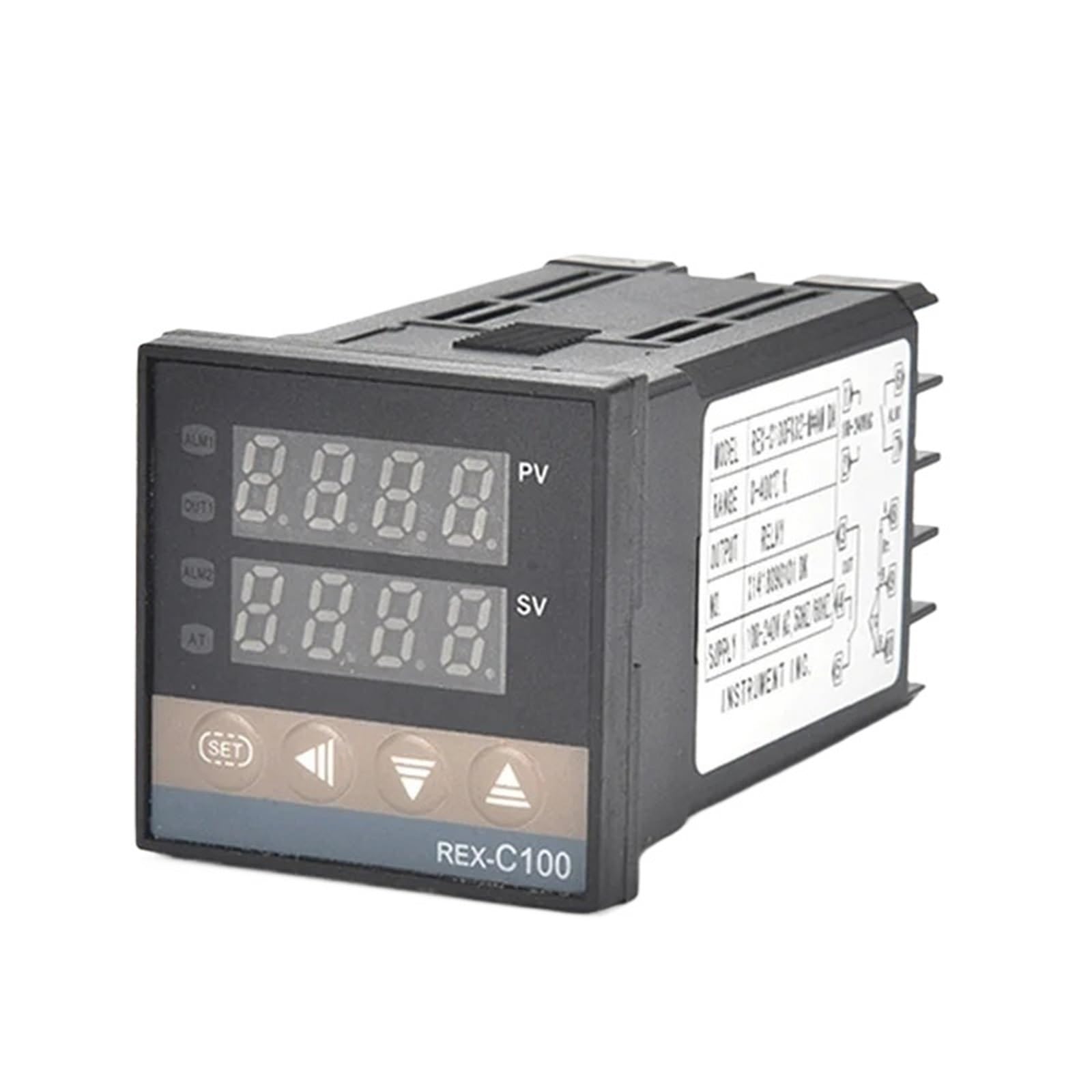 Régulateur de température REX-C100 numérique avec relais SSR 40DA - 8