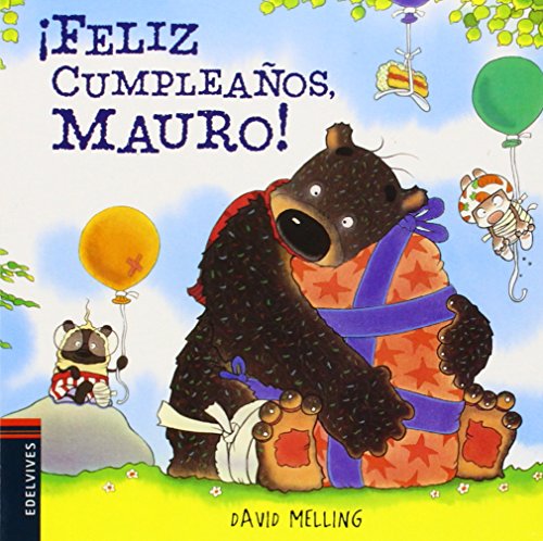 ¡Feliz cumpleaños, Mauro! (Spanish Edition) [Spanish] 8426394493 Book Cover
