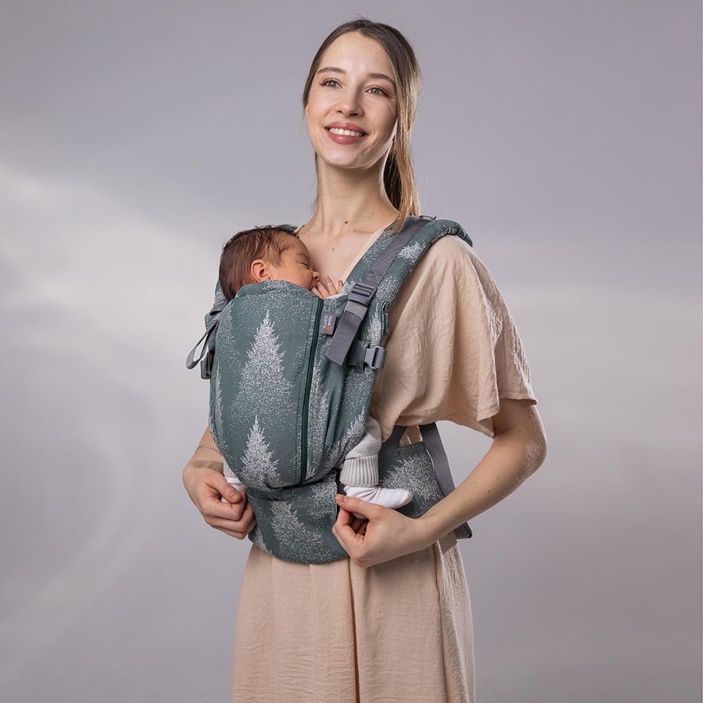 Love & Carry Porte-bébé One pour nouveau-né (Forest)