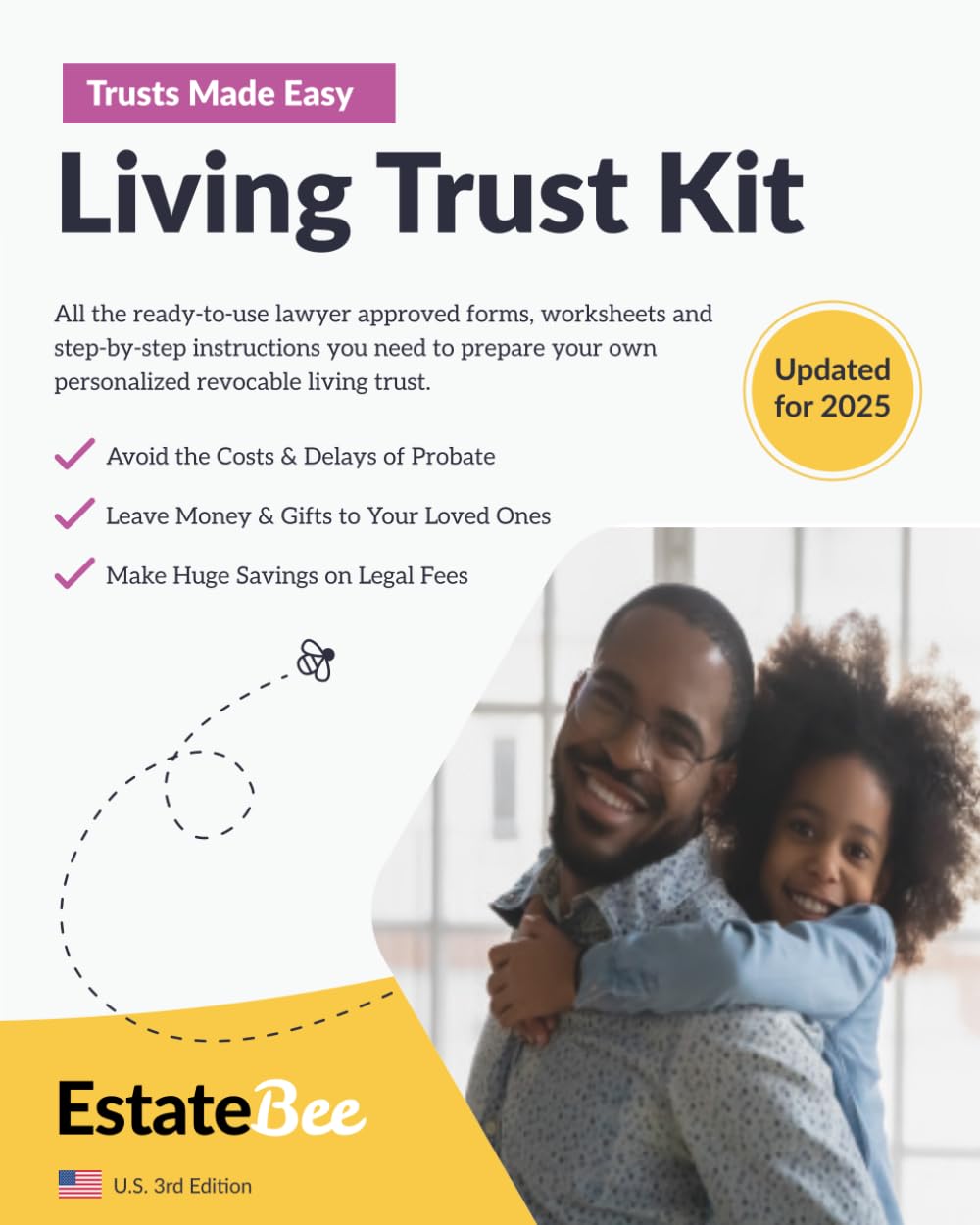 Living Trust Kit: Make Your Own Revocable Living Trust in Minutes, Without a Lawyer....: 3 (Updated 2025 U.S. Edition)