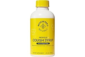 Beekeepers Naturals Elderberry& Propolis Daytime Cough Syrup