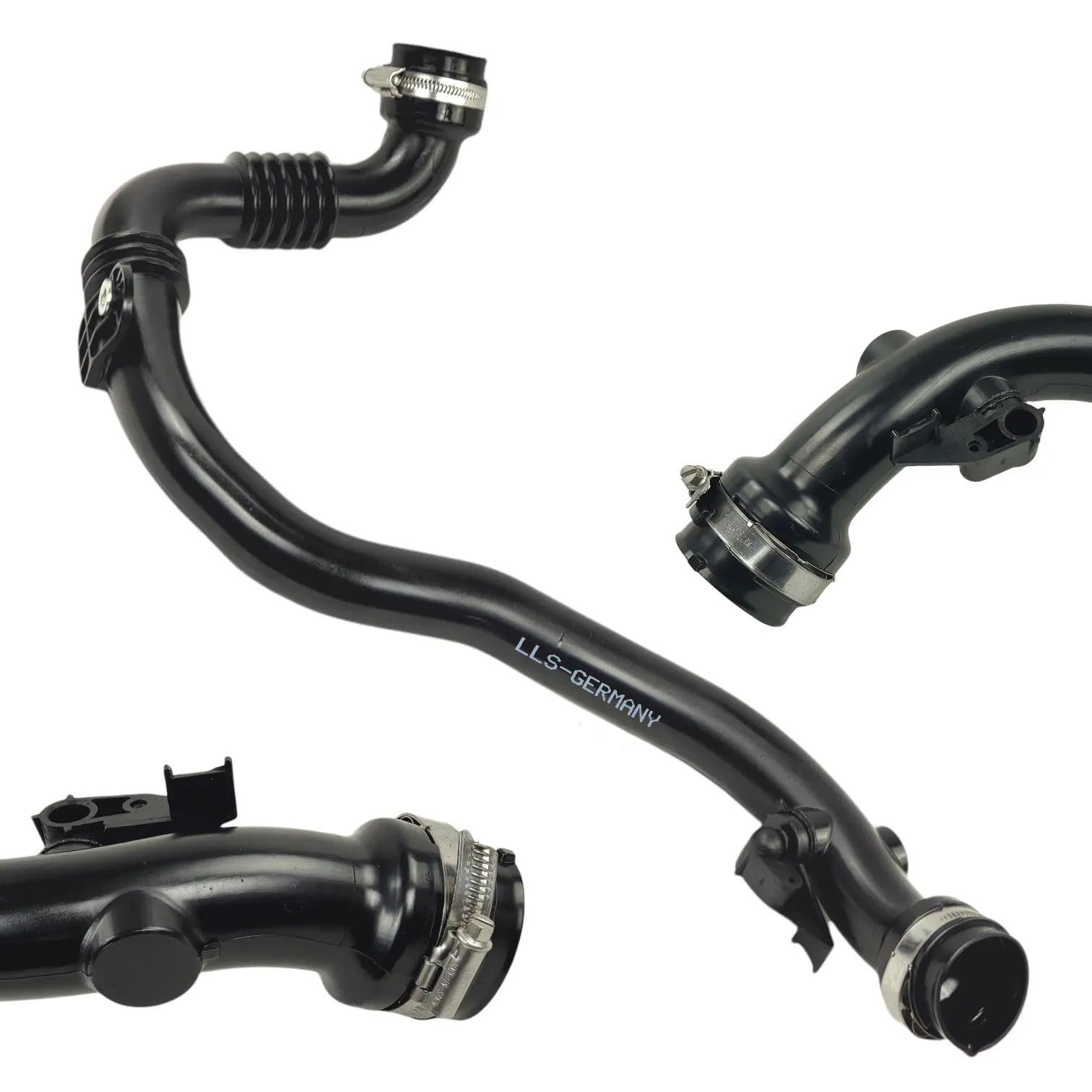 LLS-GERMANY Tuyau turbo compatible avec Ren ault Clio III (BR0/1, CR0/1, KR0/1, SB, SR), 1.5 dCi, 8200527669, 8200323337