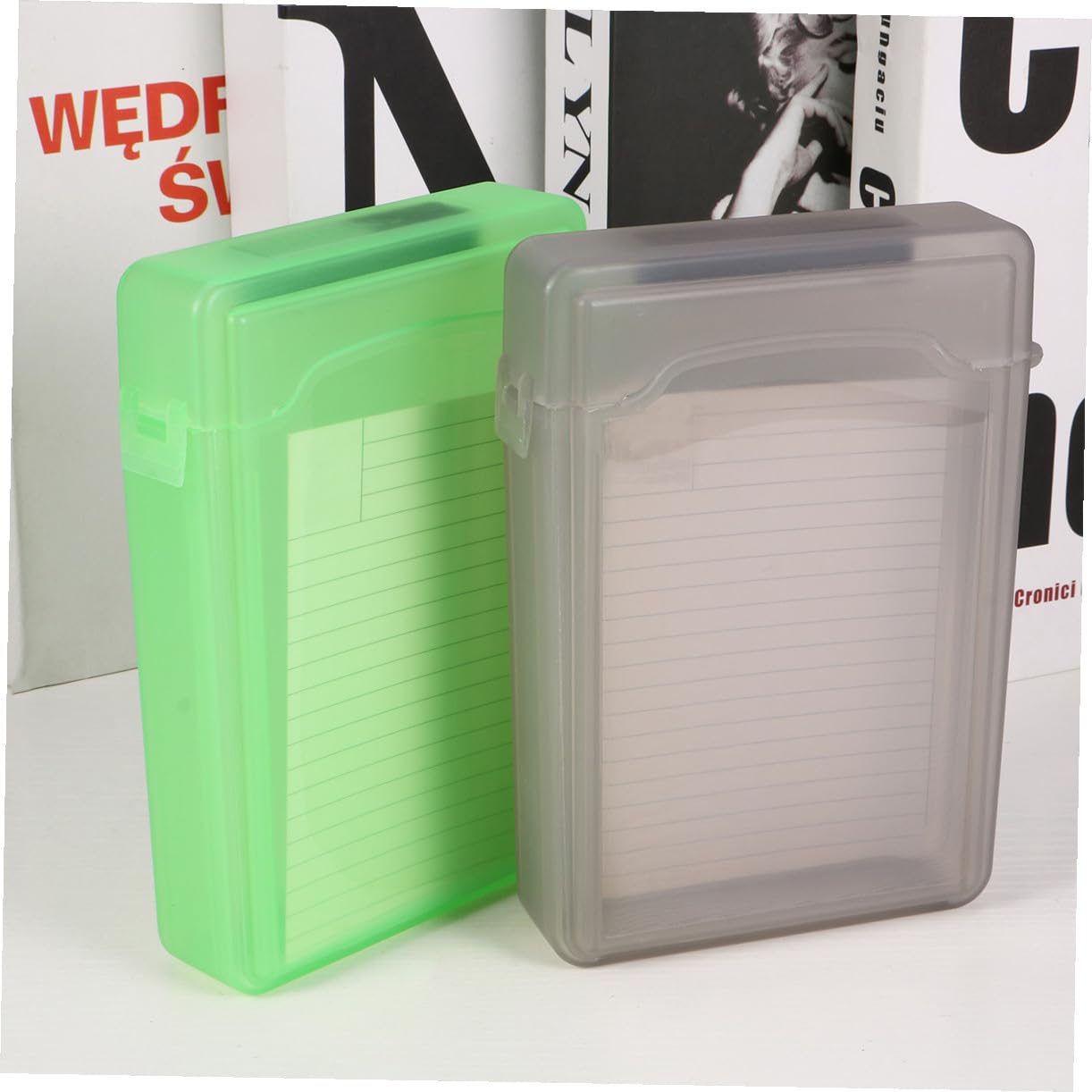 5 Pezzi Custodia Protettiva per Hard Disk Organizer Resistente con Chiusura Sicura e Protezione Antiurto per Esterni Colori Misti