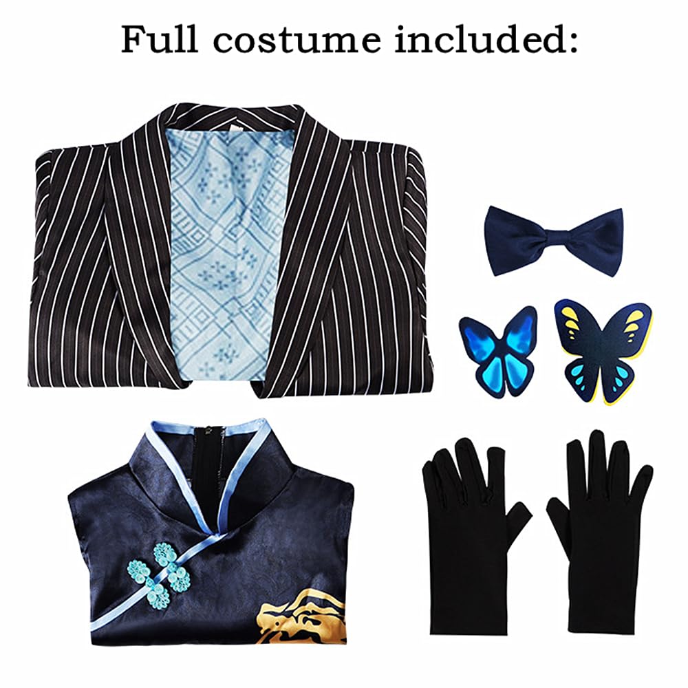 Game Blue Archive Cosplay Kisaki-Kostüm, schönes Cheongsam-Kleid für Anime-Spiele, Cosplay