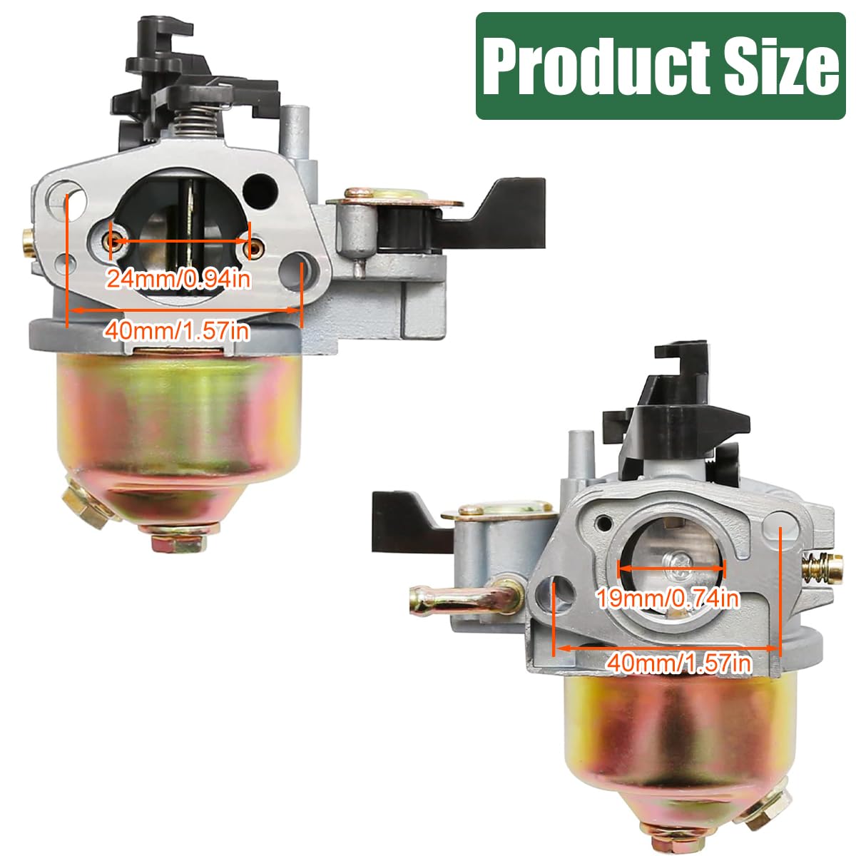 Qiuwanzia GXV120 Carburetor for Honda GXV140 GXV160 HR194 HR195 HR214 HRA214 HRA215 HR215 HR215K1 HR216 HRA216 HRB215 HRC215 HRC216 Lawn Mower Engine Replace Parts - Image 2