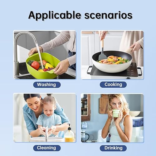 Miniatura 6 de SY GOODLIFE Q5-F Sistema de filtro de agua de conexión directa debajo del fregadero, elimina PFAS, fluoruro de PFOAPFOS, cloro, plomo, mal sabor y