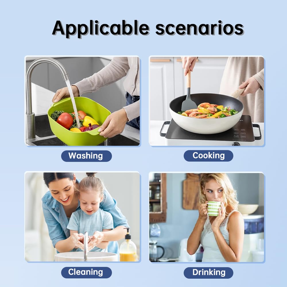 SY GOODLIFE Q5-Fluoride Direct Connect System filtrów wody pod zlewem, eliminuje fluor, chlor, ołów, zły smak i zapachy, certyfikat NSF42&53