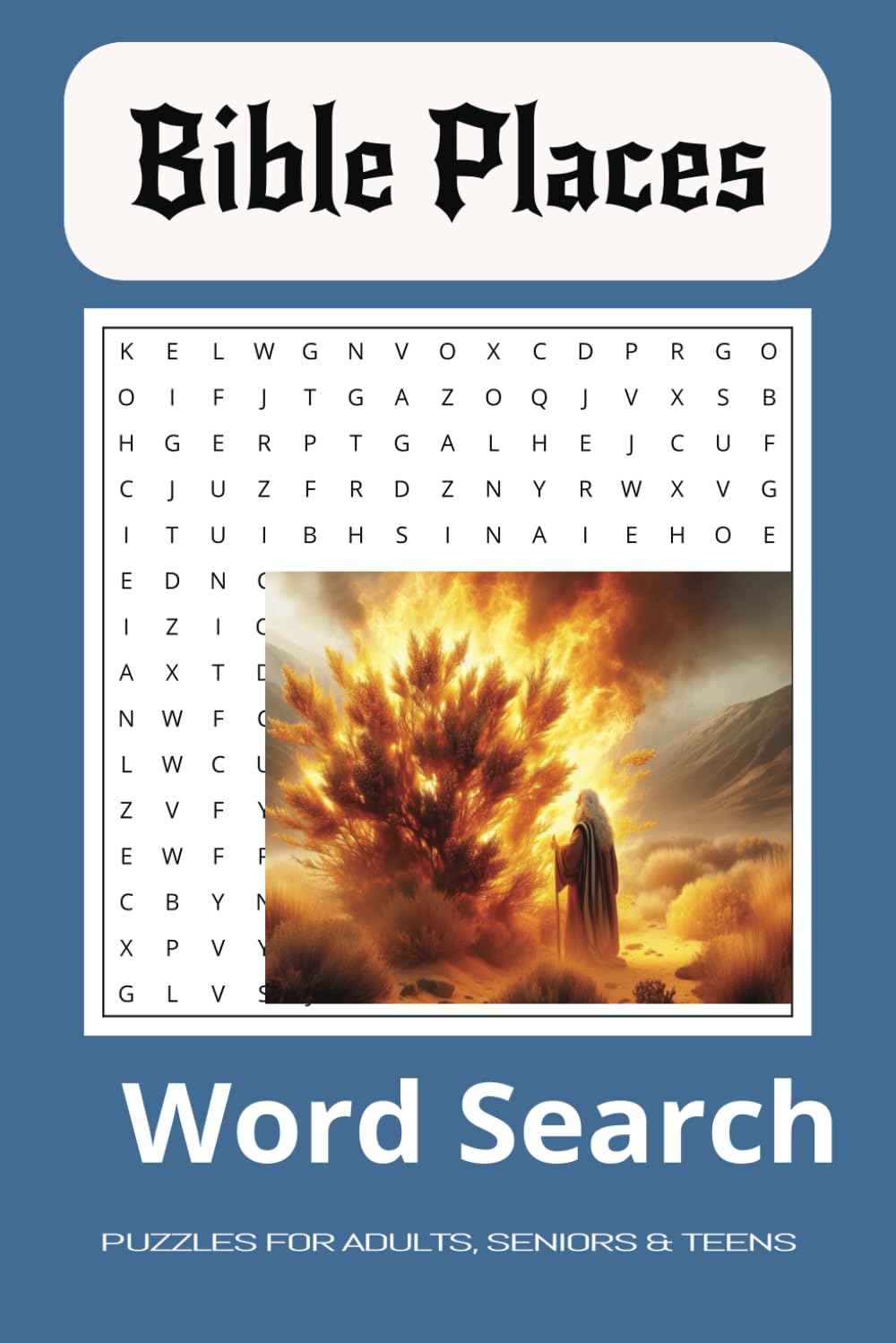 Bible Places: Word Search