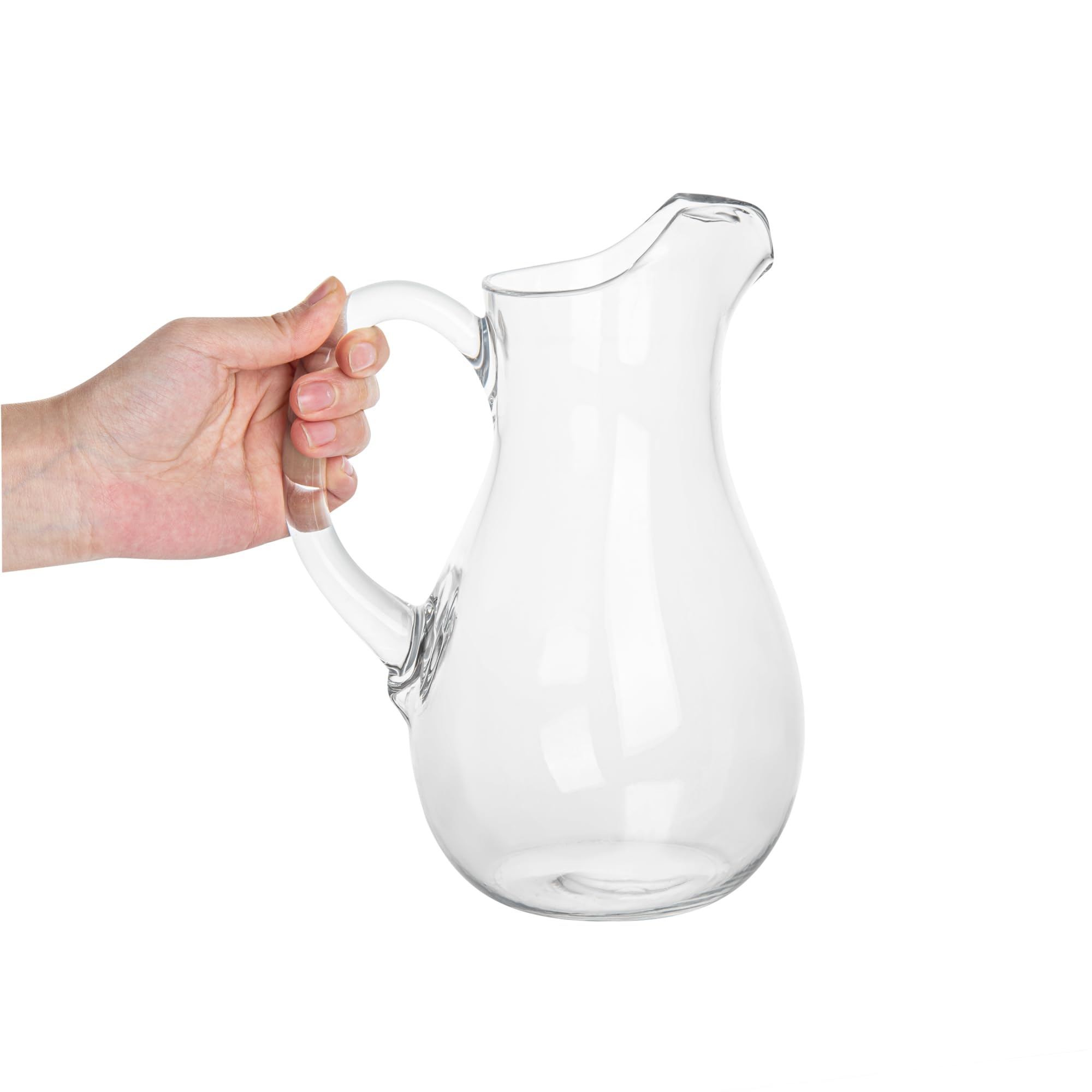 BEV Tek - Jarra de agua de 1,615.9 g, 1 jarra de agua resistente, lavavajillas, inastillable, de policarbonato transparente, para todo tipo de bebidas Restaurantware