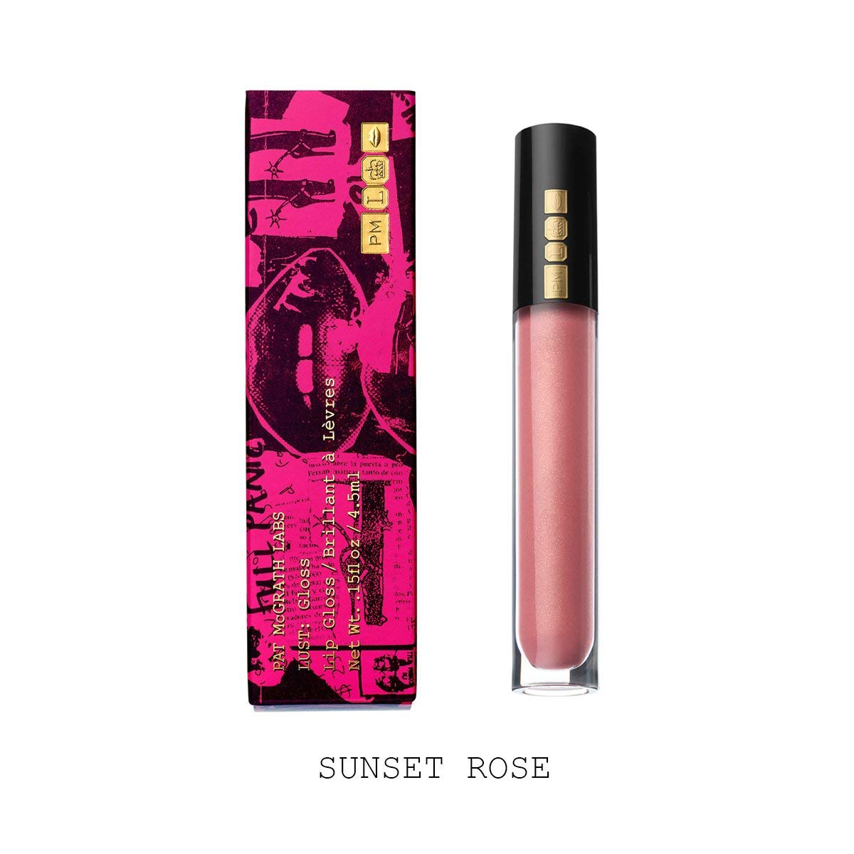 Pat McGrath Lust: Gloss Sunset Rose (Warm Rose with Golden Pearl)