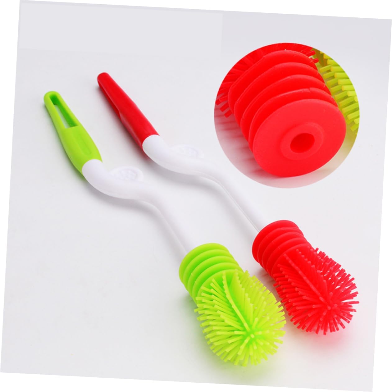 Gogogmee Cleaning Brush Rotating Bottle Cleaning Brush Brush Cup Scrubbing Tool