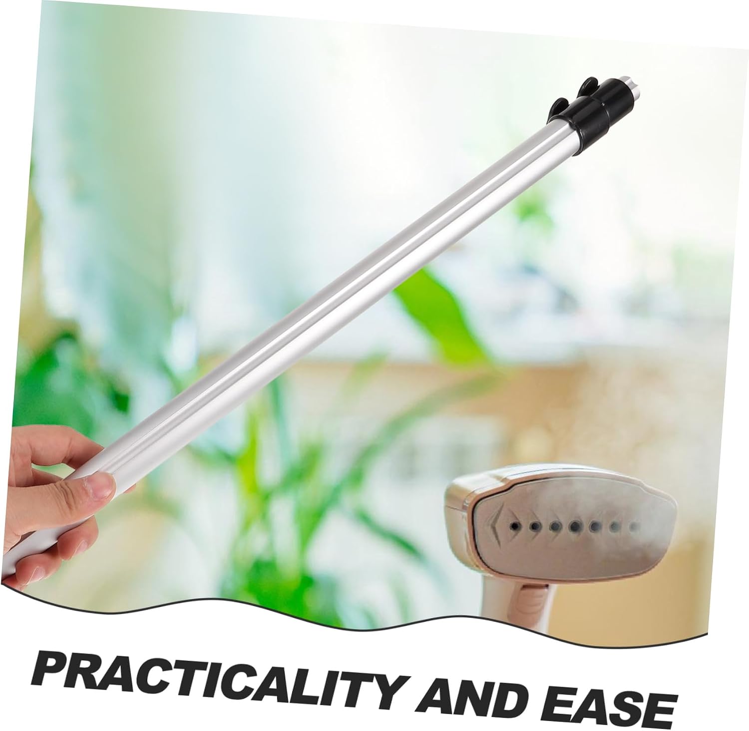 Clothing Steamer Stand Rod Telescopic Pole Accessories for Closet Rod Extender