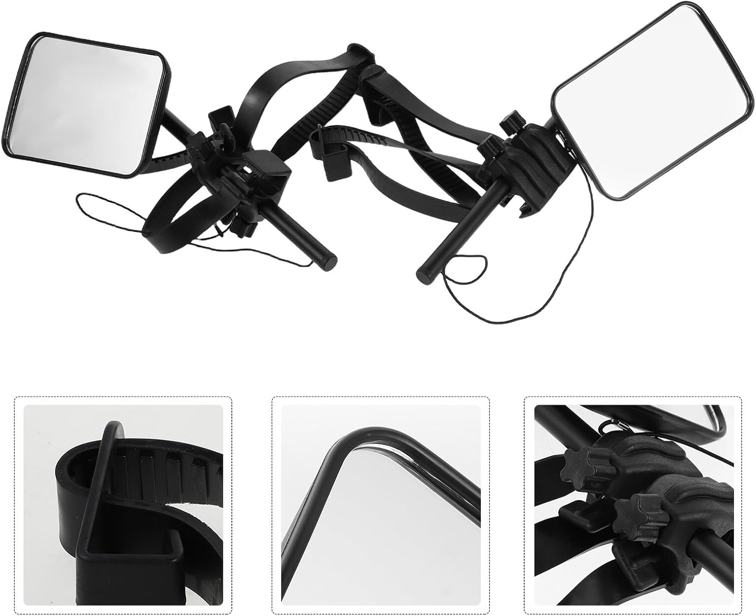 1 Pair Universal Towing Mirror Extensions for Car and Pickup