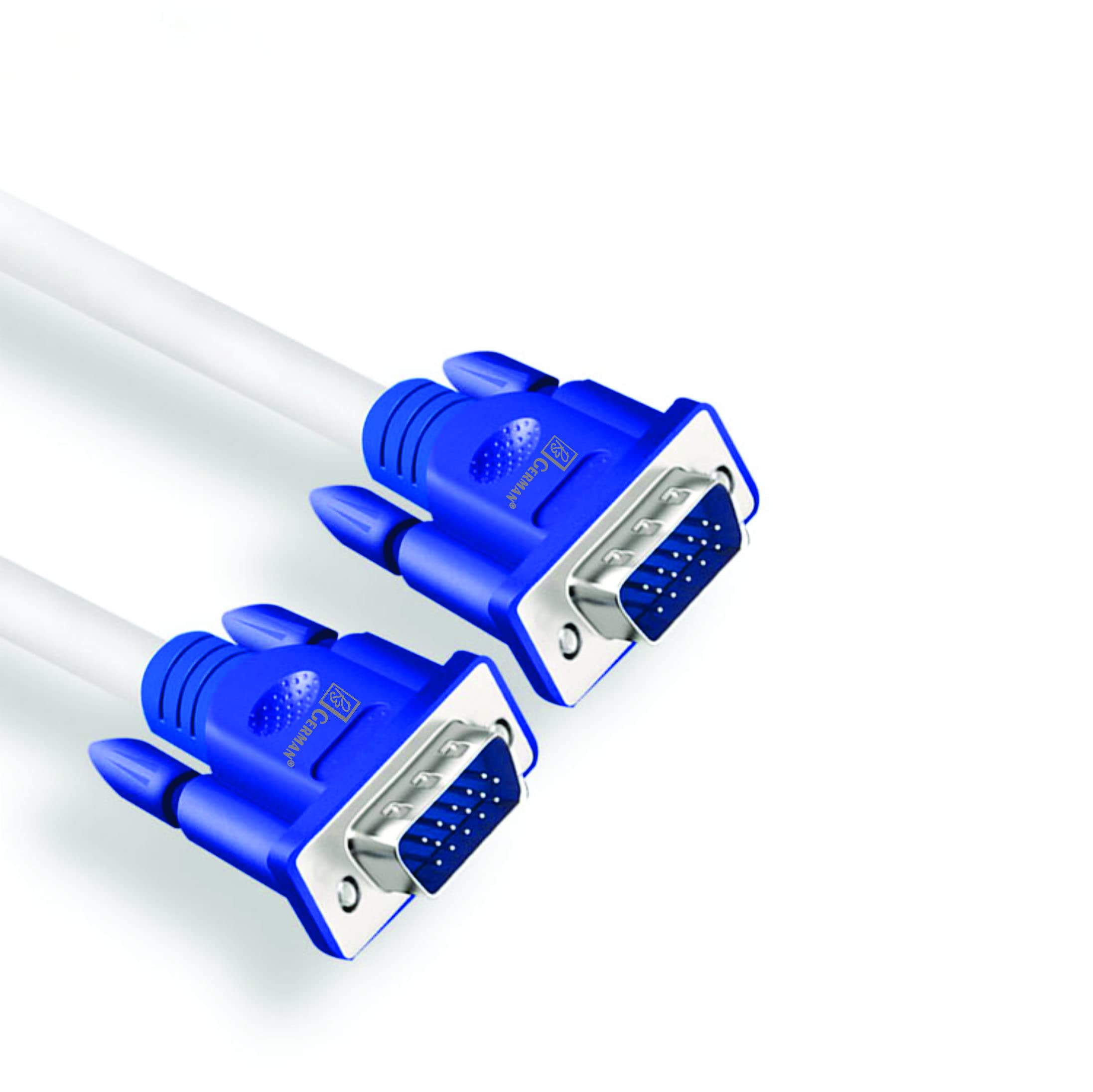 R3 German 15 Pin VGA to VGA Monitor Cable Male to Male 1080p Full HD High Resolution, For TV Computer and Projector Cord (20 Meter) (B09FKGVFWZ) Amazon Price History, Amazon Price Tracker