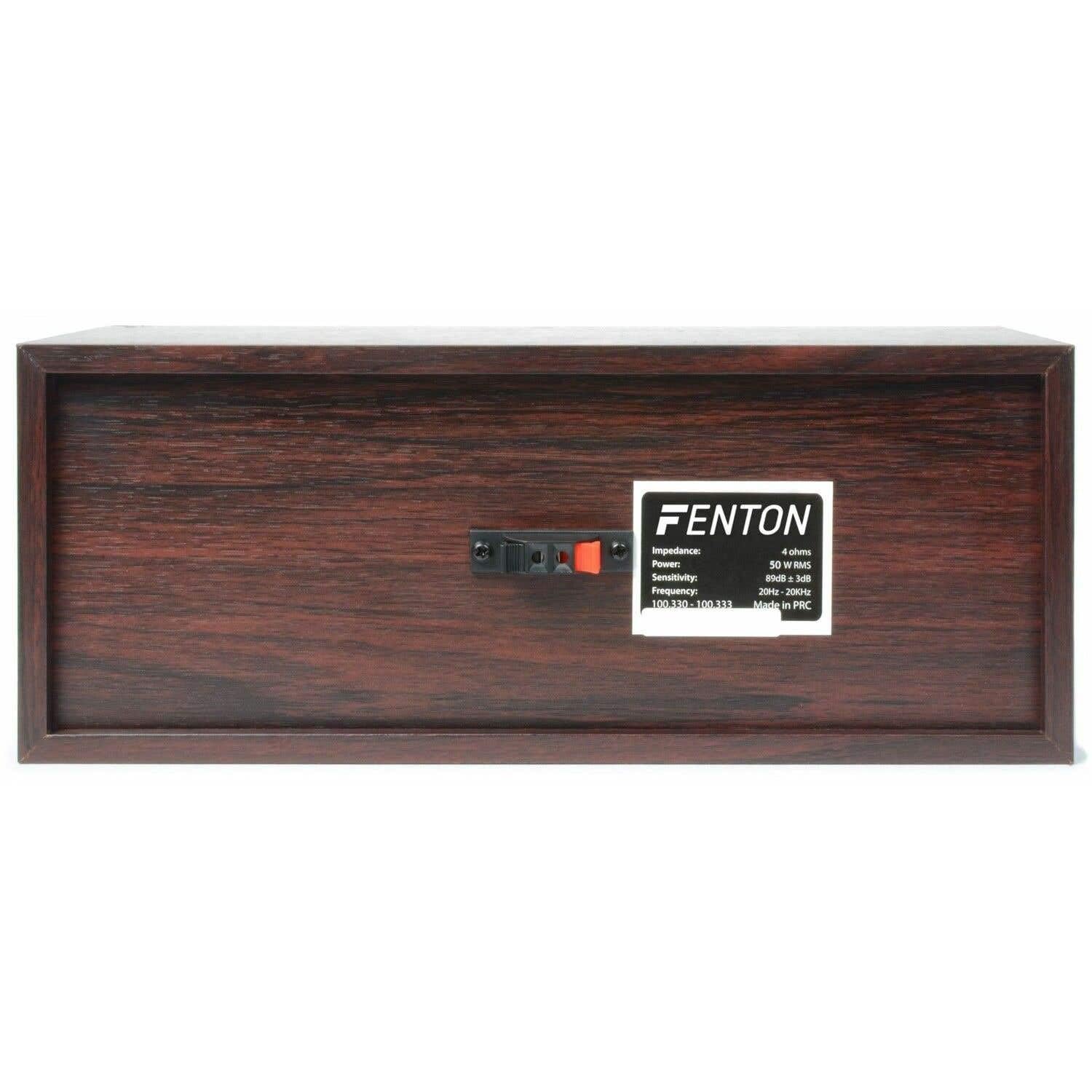 Fenton HF5W Home Cinema 5.0 - Noce 335 Watt, Confezione da 5 altoparlanti Home Cinema, ideale per film e musica