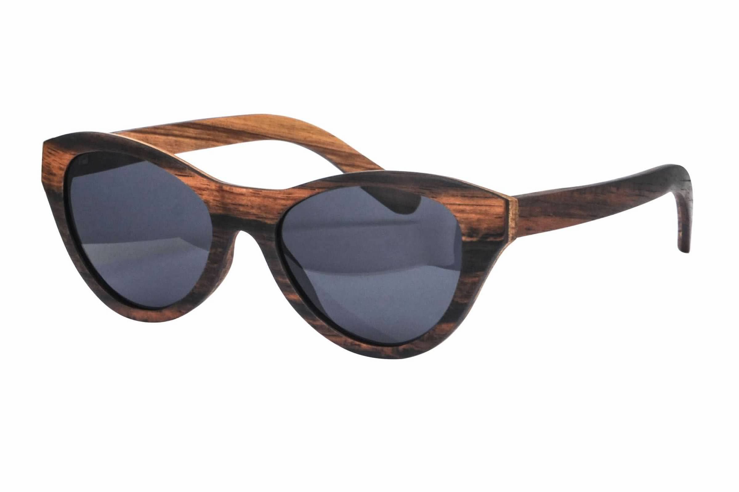 SHINU Gafas de Sol Polarizadas Hombres Gafas de Pesca Madera UV400 Gafas de Conducción Gafas Madera de Bambú-TU1860101015
