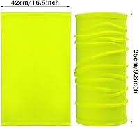 Vista 6 de Geyoga 6 piezas de protección UV para el verano, polaina de cuello refrescante, ropa para la cara, polaina para cuello, bufanda, protector solar