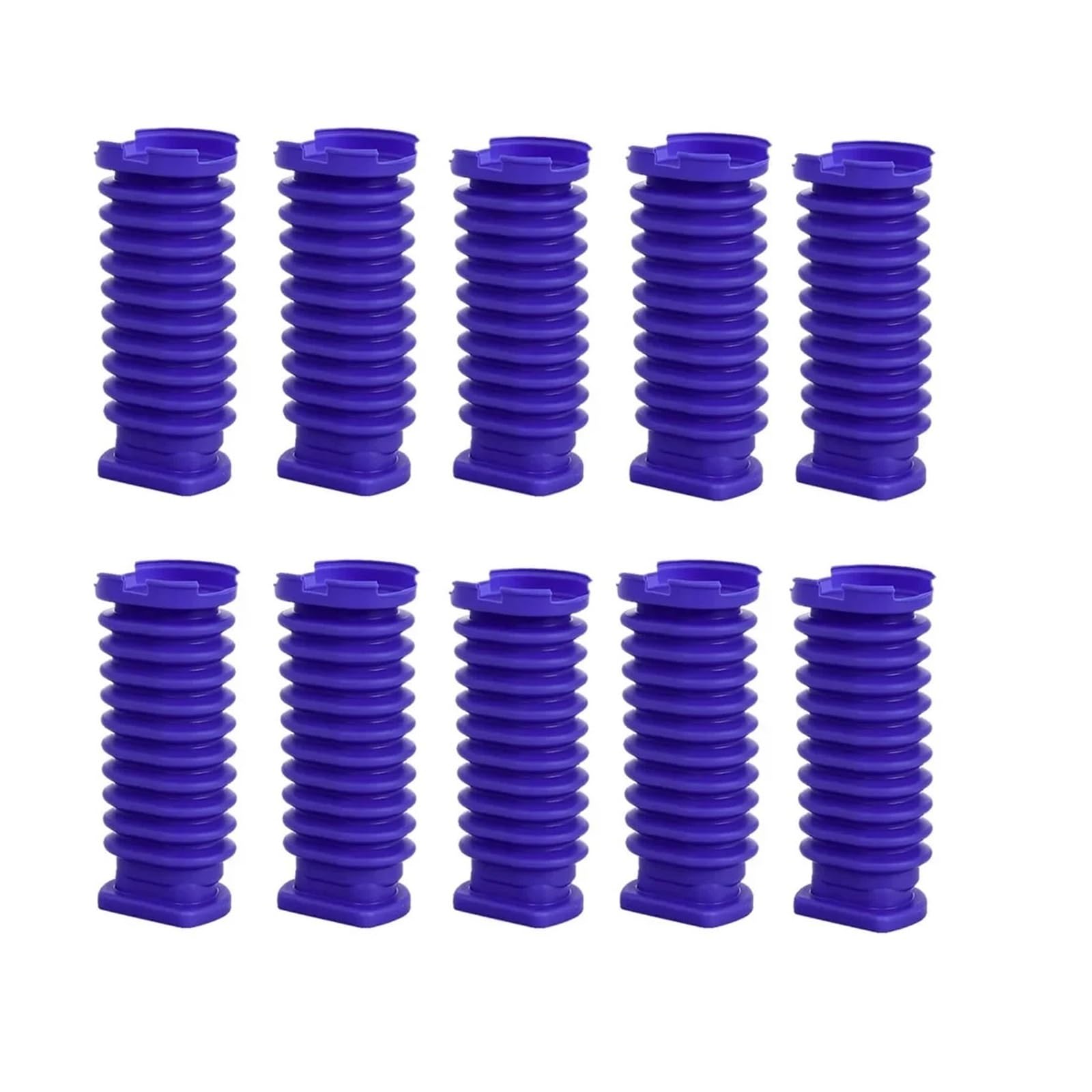 EEZII Vacuum Cleaner Blue Hose，Compatible For Dyson，V8 Slim/V10 Slim/V12 Slim/V15 Slim/SV18/SV20/SV10K(10pcs)