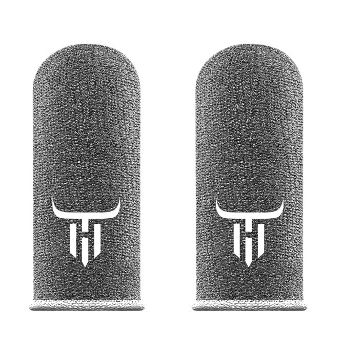 Minoan Socks - Lot De 6 Manchons Doigts Gaming - Pour Mobile PUBG Et Esports - Nano Carbone