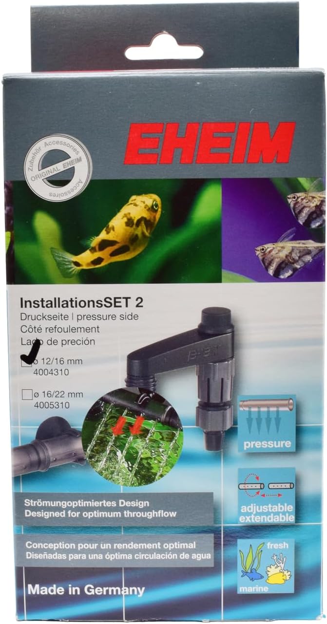 Eheim AEH4004310 Spray Bar Set 494 Canister Filters Parts for Aquarium Black 494 1/2" ID