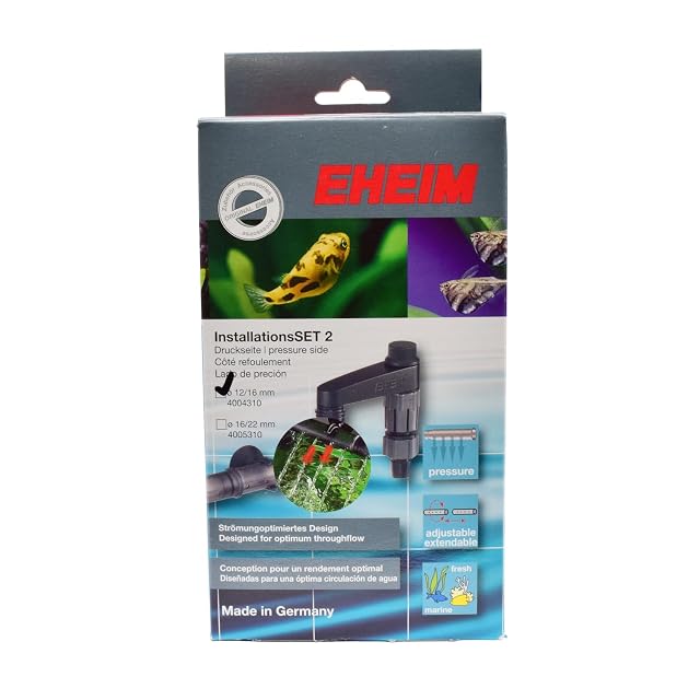 Eheim Kit de instalación para Filtro Externo de Acuario, número 2, 12/16 mm