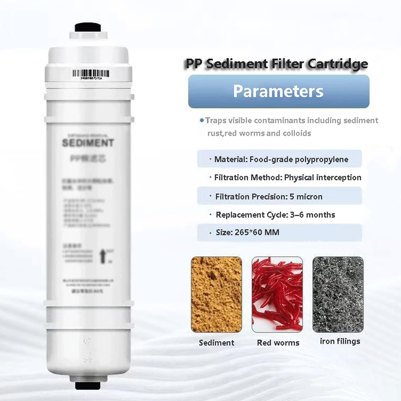 Juego De Cartuchos De Filtro De Repuesto De 4 Etapas | Carbón Previo,Membrana De Ultrafiltración UF,Filtro De Carbón Posterior,Dispensador de agua filtrada