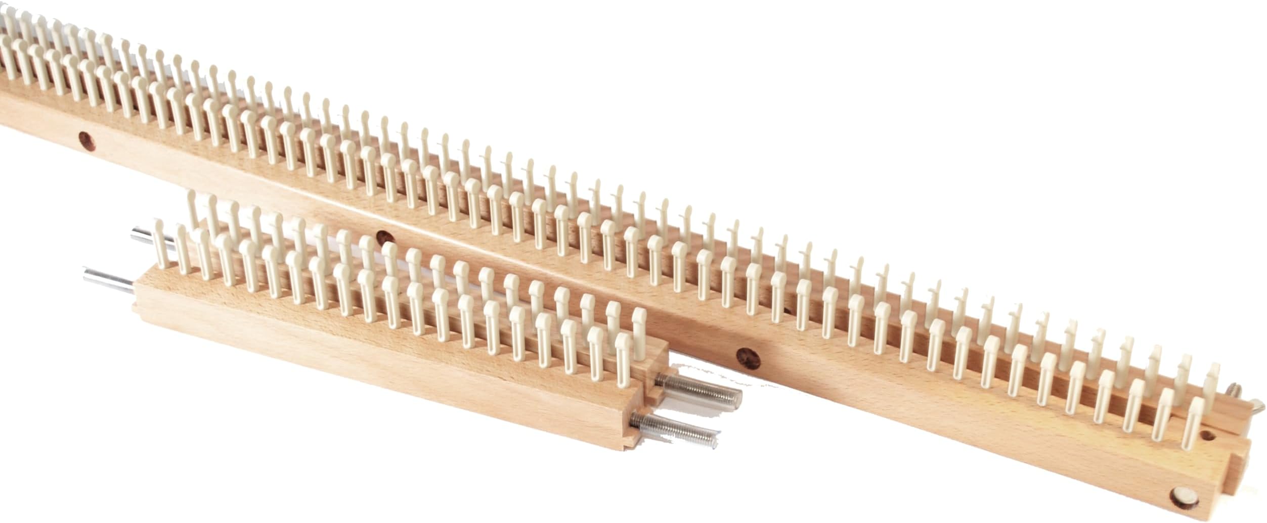 Authentic Knitting Board 28" Knitting Board Loom, Adjustable, 168 pegs, 100% Hardwood