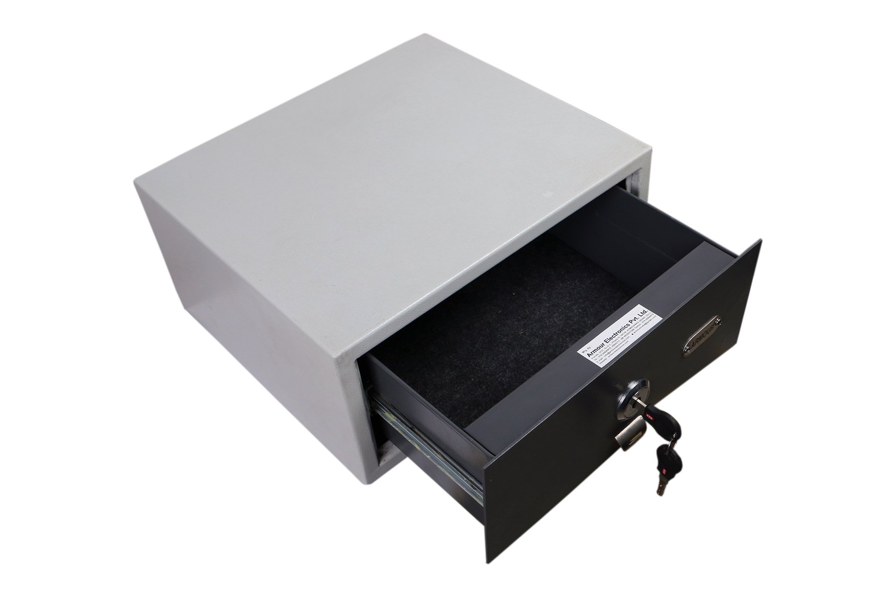 ARMOUR Mechanical Safe Drawer (17x15x8 IN, 23 L), High Security Metal Locker with Ultra Key Lock, Deposit Money Cash Safe Box – Grey Color (B01555HLKQ) Amazon Price History, Amazon Price Tracker