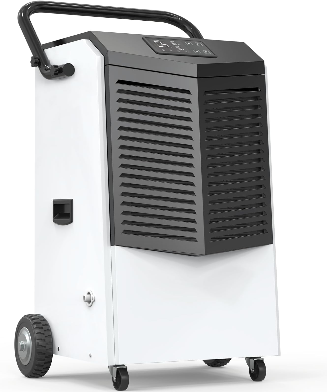 Moiswell 145 Pint Commercial Dehumidifier with Drain Hose