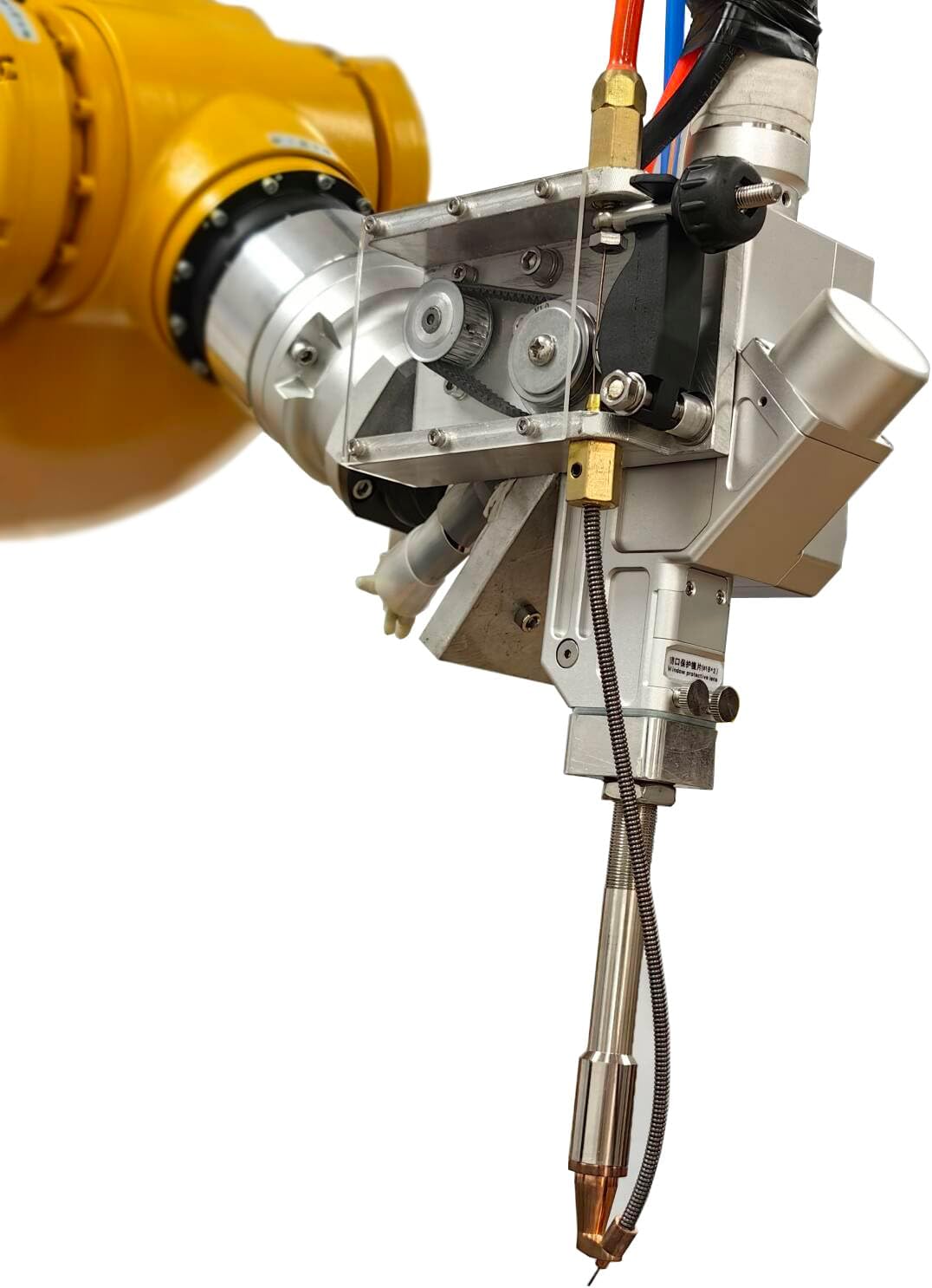 Industrial-Grade 3000W Laser Welding Gun | 6 Pre-Set Patterns | Anti-Collision Protection | RS485 Control | [SS26A]