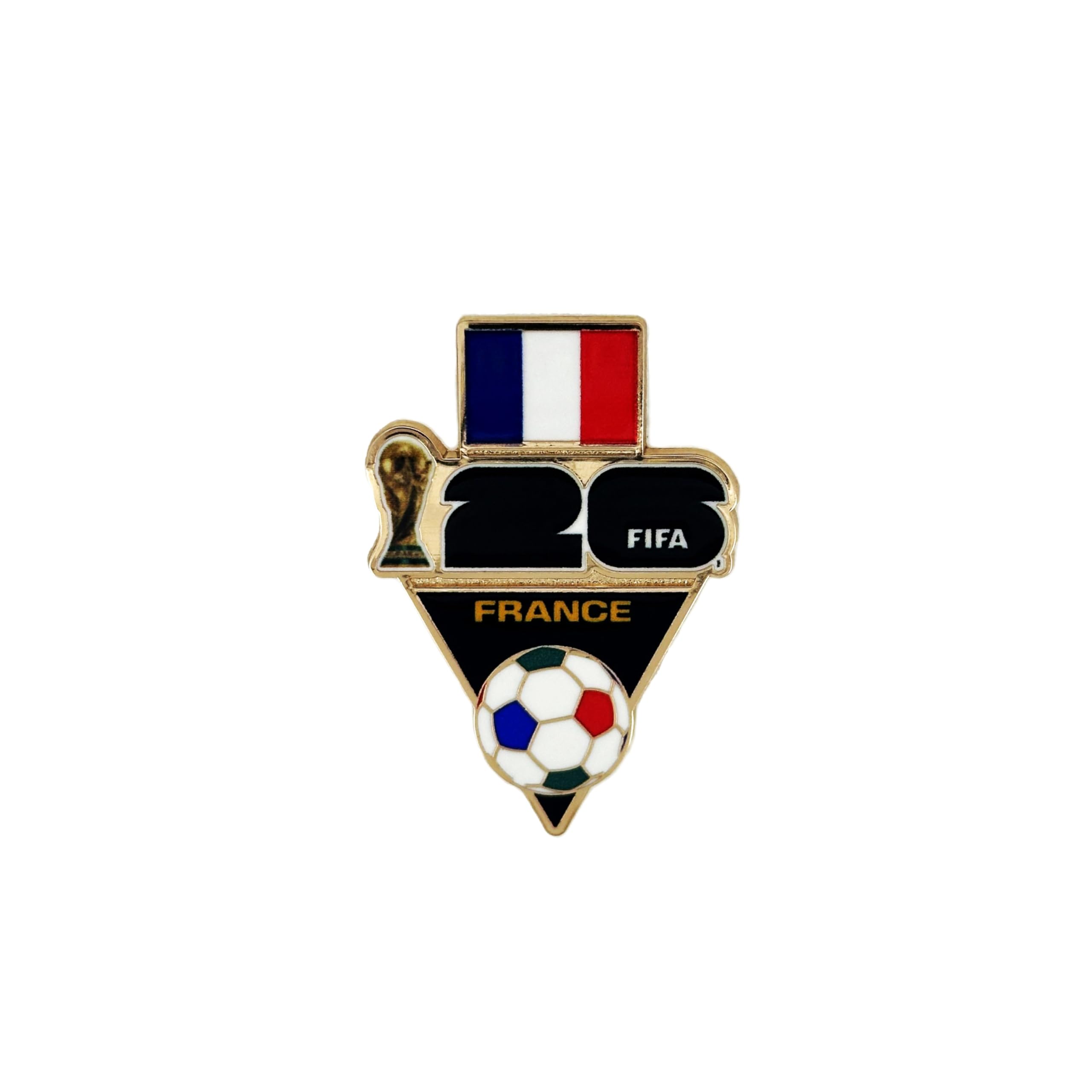 HONAV 2026 FIFA World Cup Lapel Pin - Premium Zinc Alloy, Officially Licensed Collectible Heirloom - Keepsake for Gift and Events, Bags and Collections, 2.75" x 4" x .25", Zinc, Zinc alloy