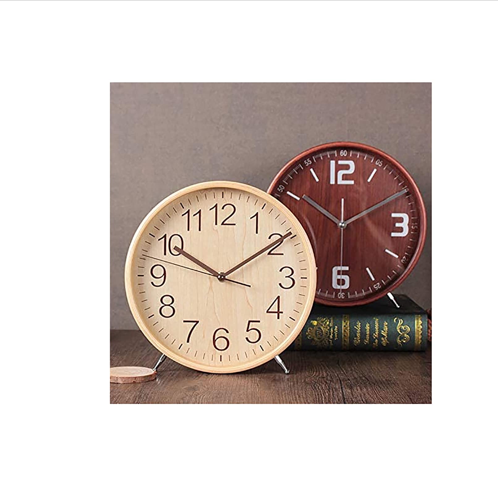 インテリア時計 Deckstool Boneless SKateClock Amazon.co.jp: デスクシェルフクロック大型時計目立たないサイレント