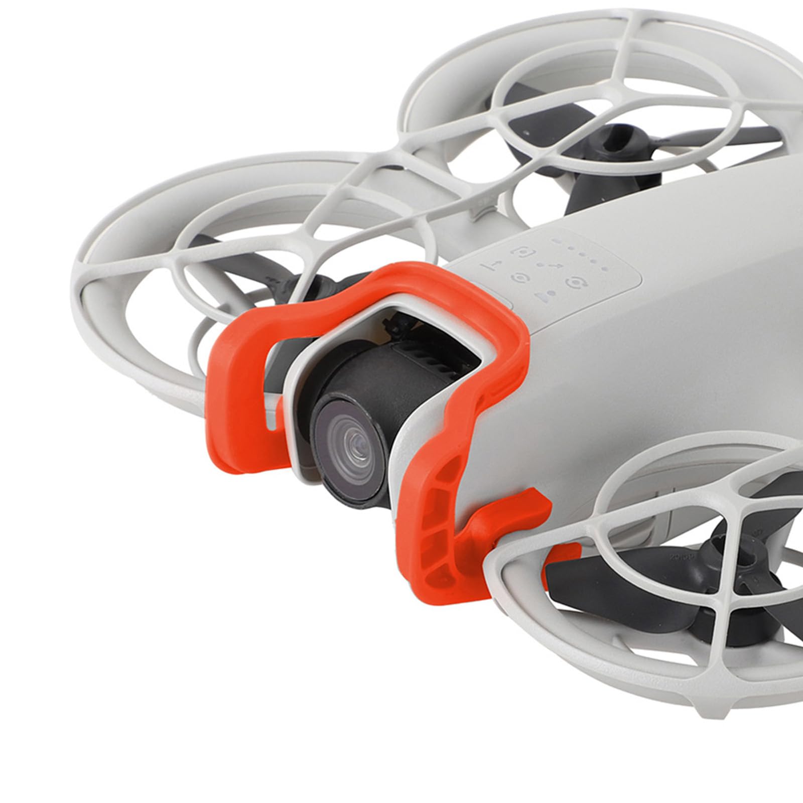 Bumper Guard Protector for DJI NEO, Drone Gimbal Bumper Bar Anti-Collision and Scratch-Resistant Lens Protection Frame Plastic Bumper Guard for DJI NEO Drone Accessories (Red)