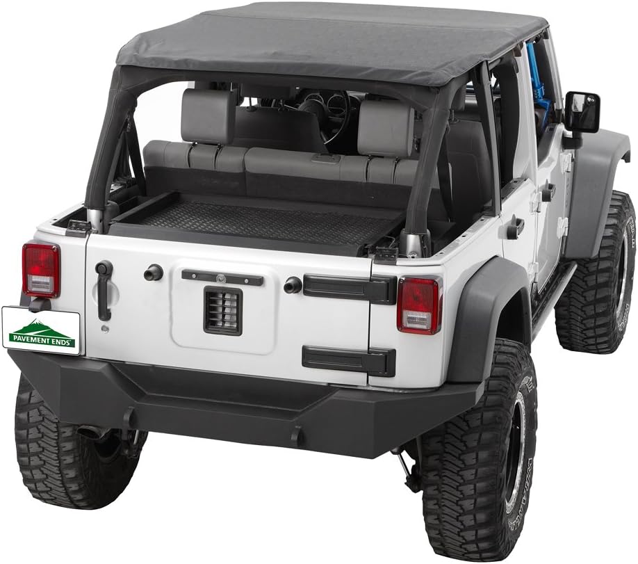 Pavement Ends Bestop Bestop by Bestop 56845-35 Black Diamond Frameless Sprint Top for 2007-2009 Jeep Wrangler Unlimited