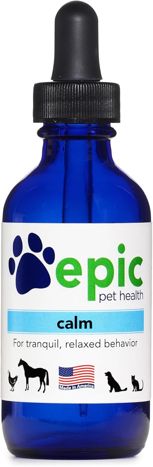 Calming Trio Includes Calm, Happy & Sleep for Stressed Pets Before Travel, Vet Visits, Nail Trims, Fireworks, Thunderstorms, Stressful Situations Includes Three 2-oz Bottles