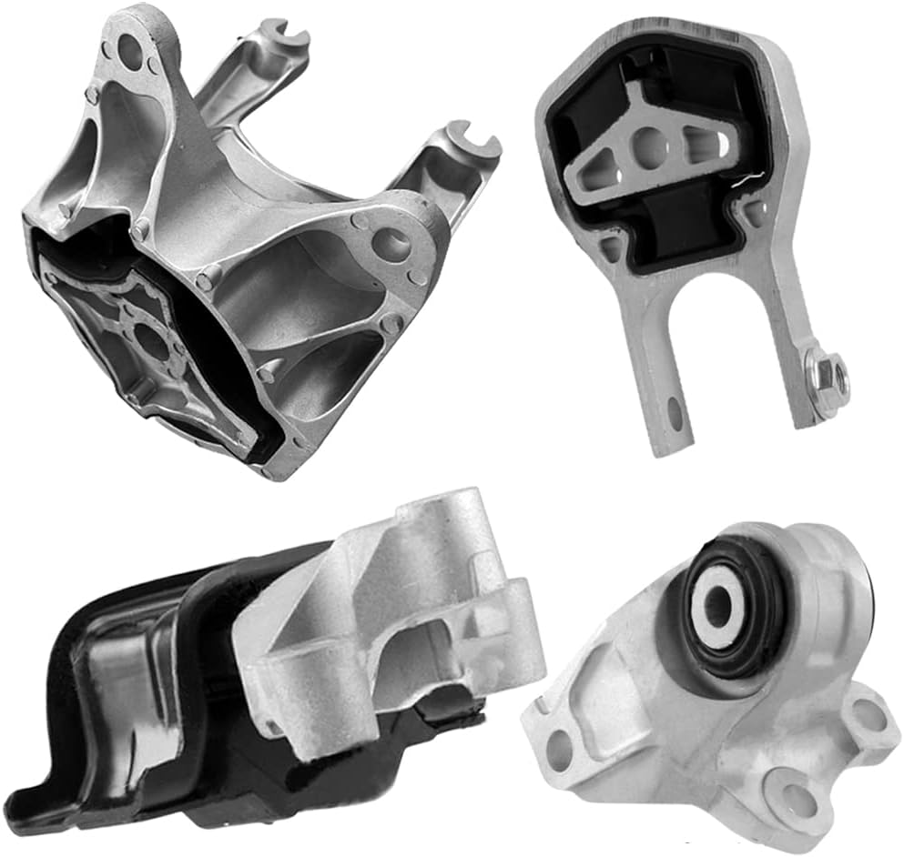 4M Auto Parts Engine & Transmission Mount 4‑Piece Set for Ram ProMaster 3500