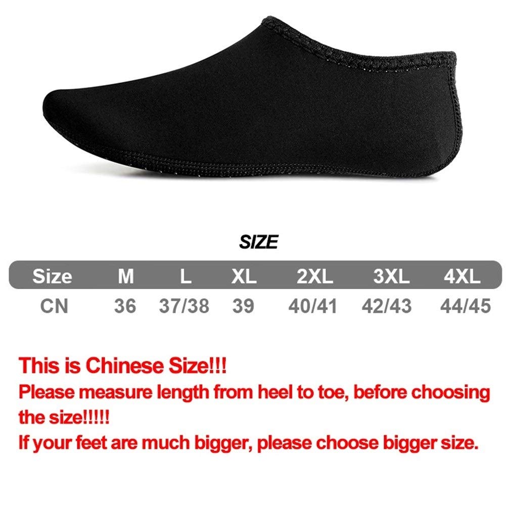 Zapatos de agua unisex, zapatos de natación, zapatos de verano, color sólido, zapatos de playa, calcetines de playa, zapatillas para hombres, botas de lluvia